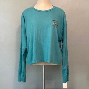 Salty Crew, l/s crop tee, NWT